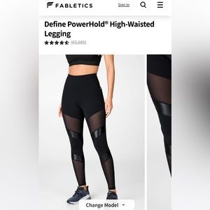 Fabletics Define Powerhold High-waisted Leggings